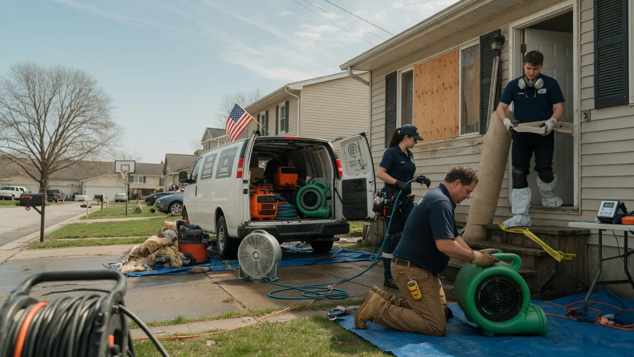 Water Damage Restoration in Big Pool, MD near me